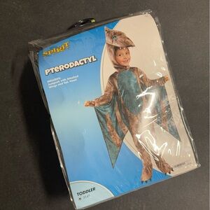 Spirit Toddler Dinosaur Costume with Blue and Brown